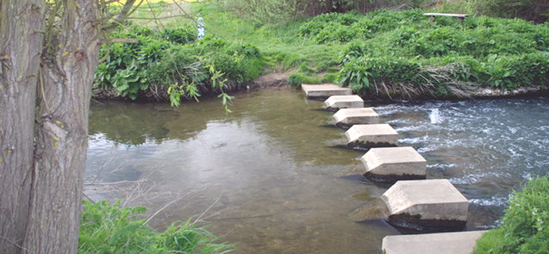 stepping stones